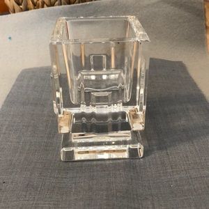 Waterford votive candle holder